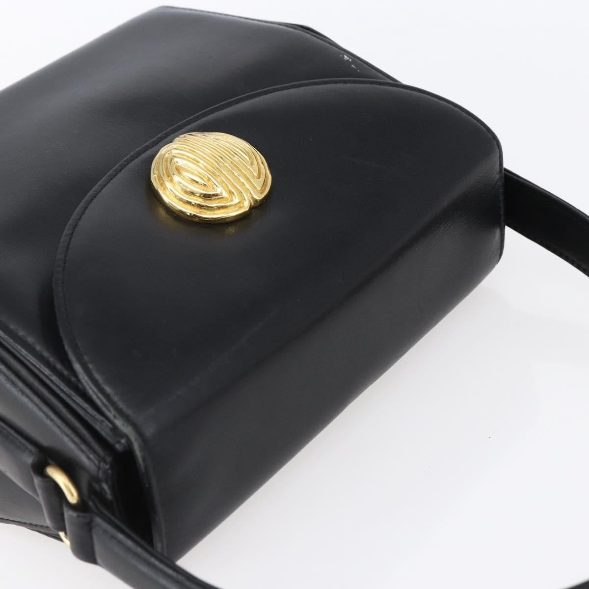 Givenchy Vintage Handbag Leather, BLACK, LEATHER, Handbag