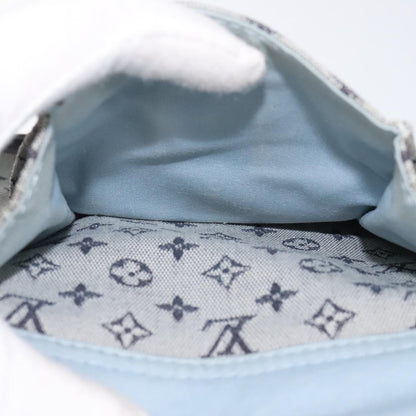 Louis Vuitton Mary Kate Messenger Bag Mini Lin, NAVY, CANVAS, Shoulder bag