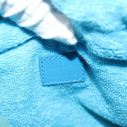 Louis Vuitton Plage Lagoon Bay Handbag Vinyl Epi Leather, BLUE, LEATHER, Handbag