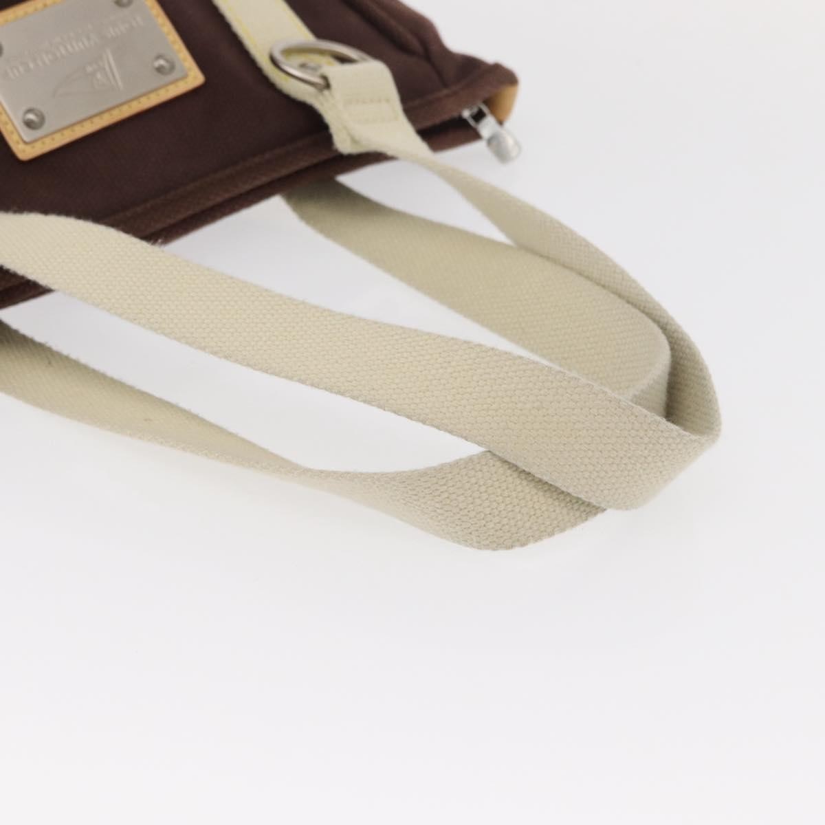 Louis Vuitton Antigua Tote Canvas, BROWN, CANVAS, Tote bag