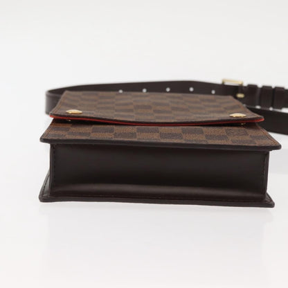 Louis Vuitton Portobello Messenger Damier, BROWN, CANVAS, Shoulder bag
