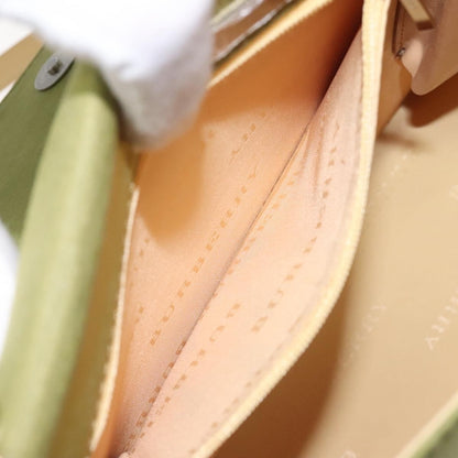 Burberry Nova check Shoulder bag Canvas, GREEN, CANVAS, Shoulder bag