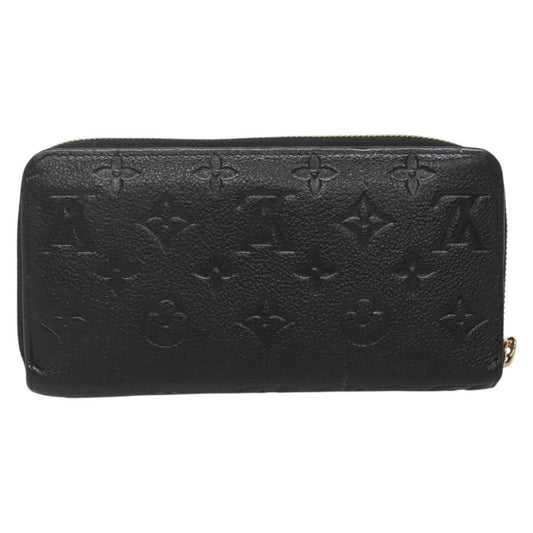 Louis Vuitton Portefeuille zippy Monogramme Empreinte Monogramme Empreinte, BLACK, LEATHER, Wallets