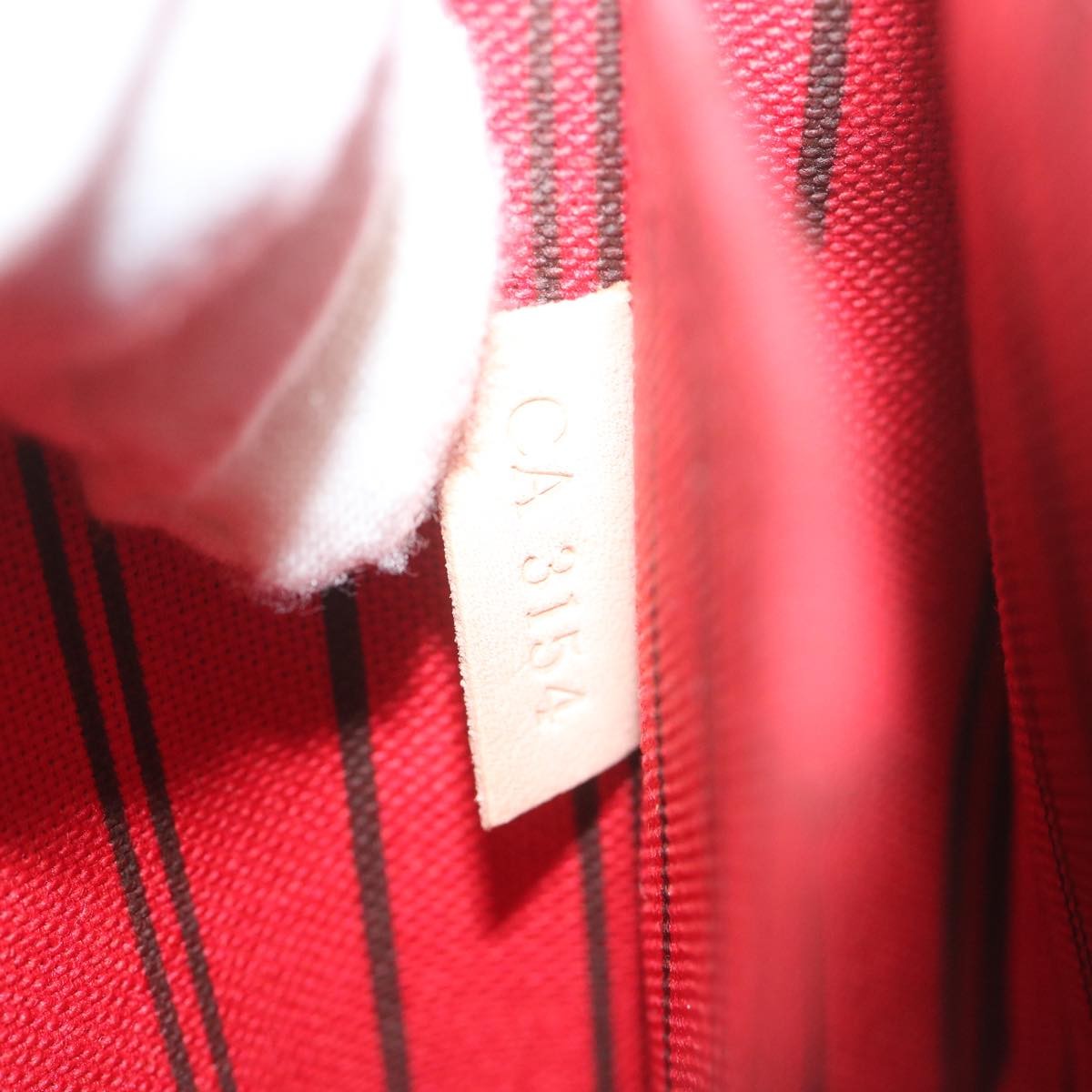 Louis Vuitton Neverfull Pochette Monogram Canvas, BROWN, CANVAS, Tote bag