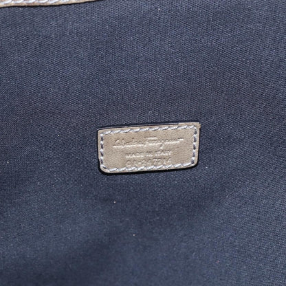 Salvatore Ferragamo Vintage Tote bag Leather, GREEN, PATENT_LEATHER, Tote bag