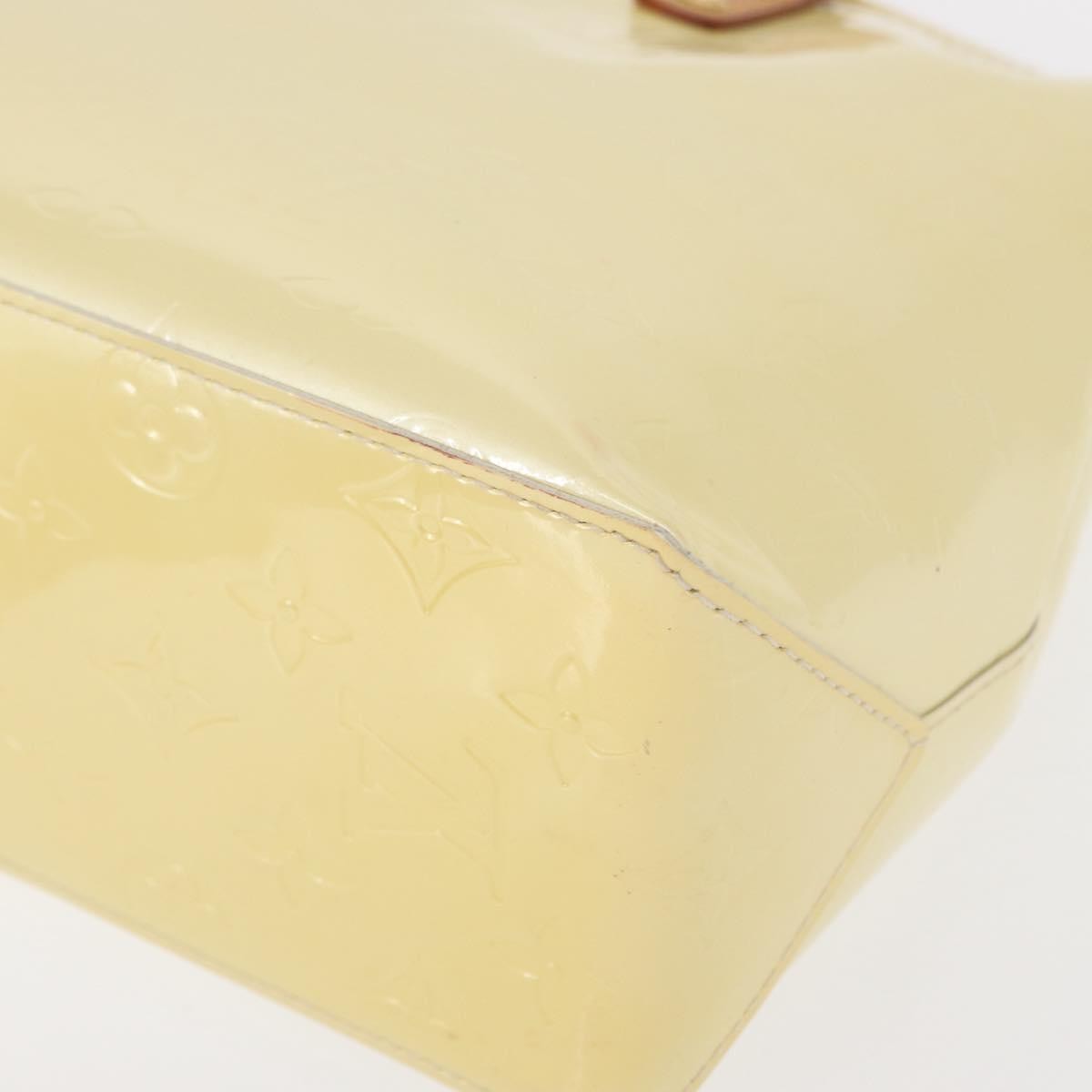 Louis Vuitton Reade Handbag Monogram Vernis, BEIGE, PATENT_LEATHER, Handbag