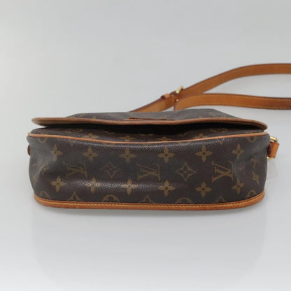 Louis Vuitton Menilmontant Handbag Monogram Canvas, BROWN, CANVAS, Shoulder bag