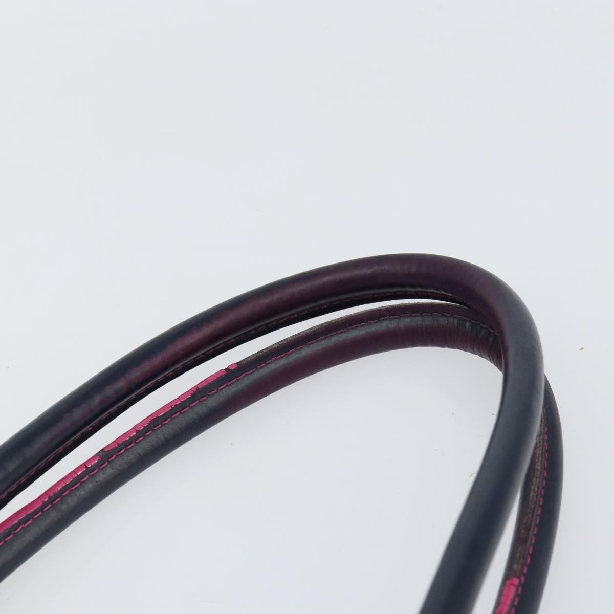 Loewe Leo Shopper Tote Leather, NAVY, LEATHER, Tote bag