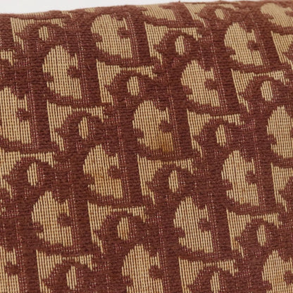 Christian Dior Vintage Trotter Flap Shoulder Bag Canvas, RED, CANVAS, Shoulder bag