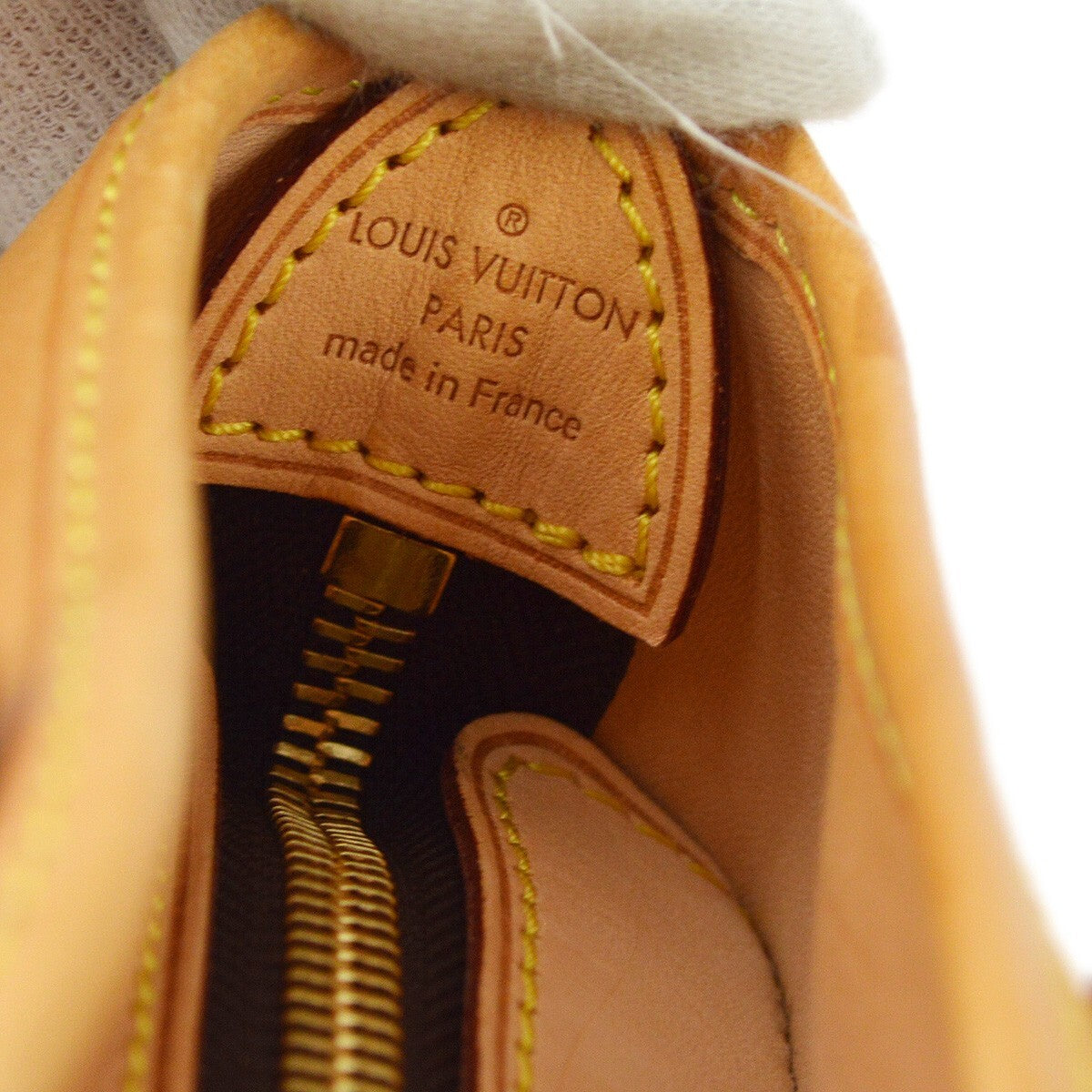 Louis Vuitton Boetie Handbag Monogram Canvas, BROWN, CANVAS, Tote bag