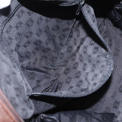 Loewe Anagram Shoulder Bag Leather, BROWN, LEATHER, Shoulder bag