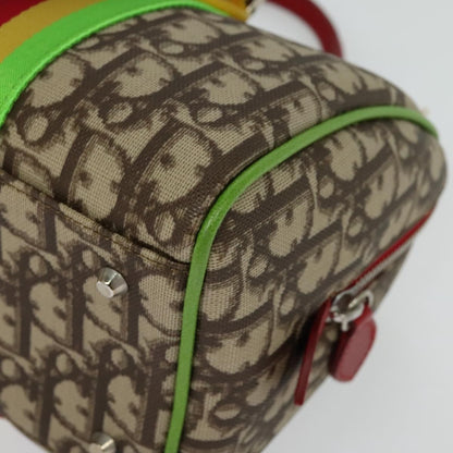 Christian Dior Vintage Rasta Boston Bag Diorissimo Canvas, BEIGE, CANVAS, Travel bag