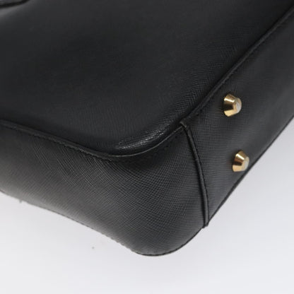 Burberry Vintage Handbag Leather, BLACK, LEATHER, Handbag