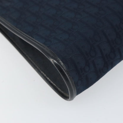 Christian Dior Vintage CD trotter Shoulder bag Canvas, NAVY, CANVAS, Shoulder bag