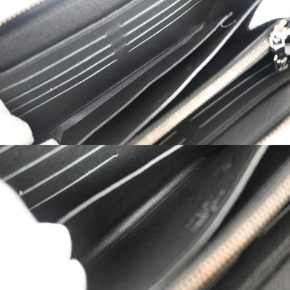 Louis Vuitton Zippy XL Monogram Eclipse Leather, BLACK, LEATHER, Wallets