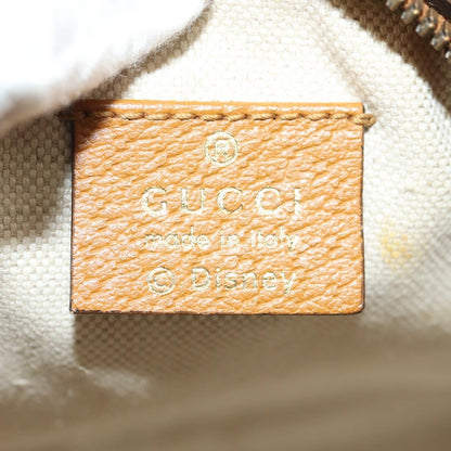 Gucci Disney Mickey Mouse Round Shoulder Bag Printed Mini GG Coated Canvas, BEIGE, CANVAS, Shoulder bag