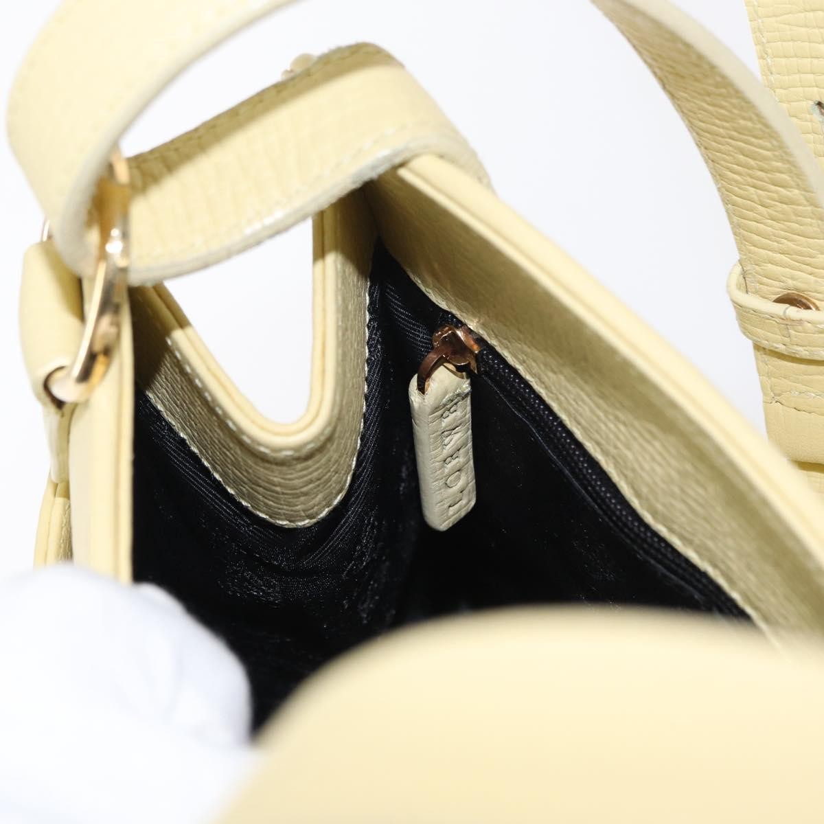 Loewe Vintage Shoulder Bag Leather, YELLOW, LEATHER, Shoulder bag