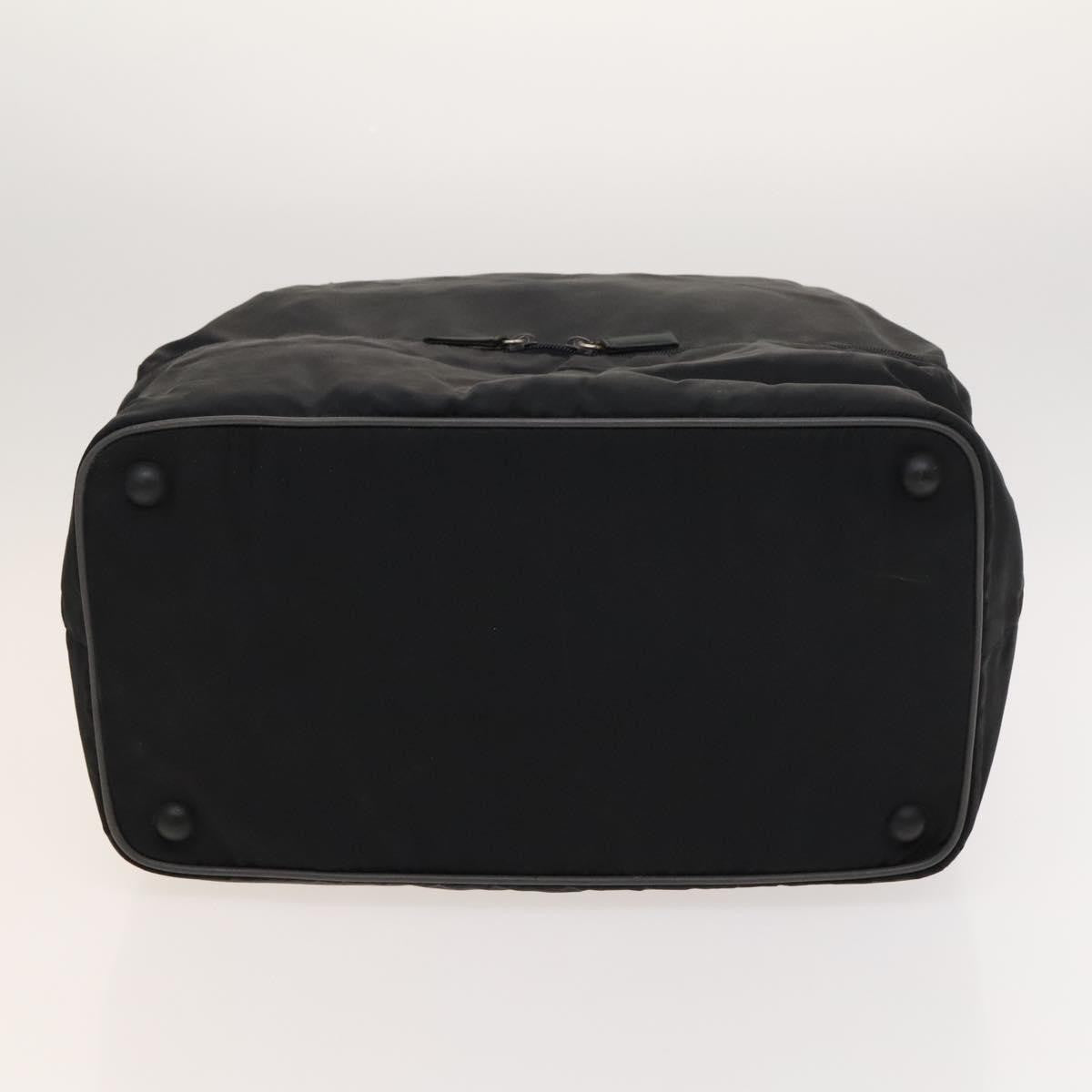 Prada Vintage Boston Bag Nylon, BLACK, NYLON, Travel bag