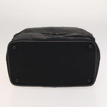 Prada Vintage Boston Bag Nylon, BLACK, NYLON, Travel bag