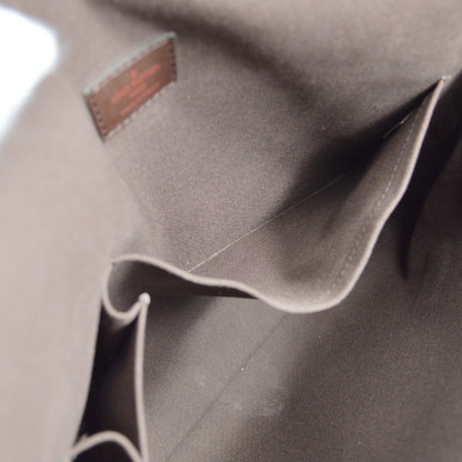 Louis Vuitton Brooklyn Handbag Damier, BROWN, CANVAS, Shoulder bag