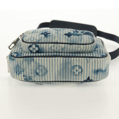 Louis Vuitton Outdoor Pouch Limited Edition Monogram Watercolor Stripes Denim, BLUE, CANVAS, Clutche & pouche