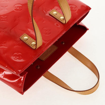 Louis Vuitton Reade Handbag Monogram Vernis, RED, PATENT_LEATHER, Handbag