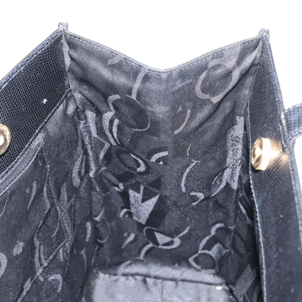 Salvatore Ferragamo Vala tote Leather, BLACK, LEATHER, Tote bag