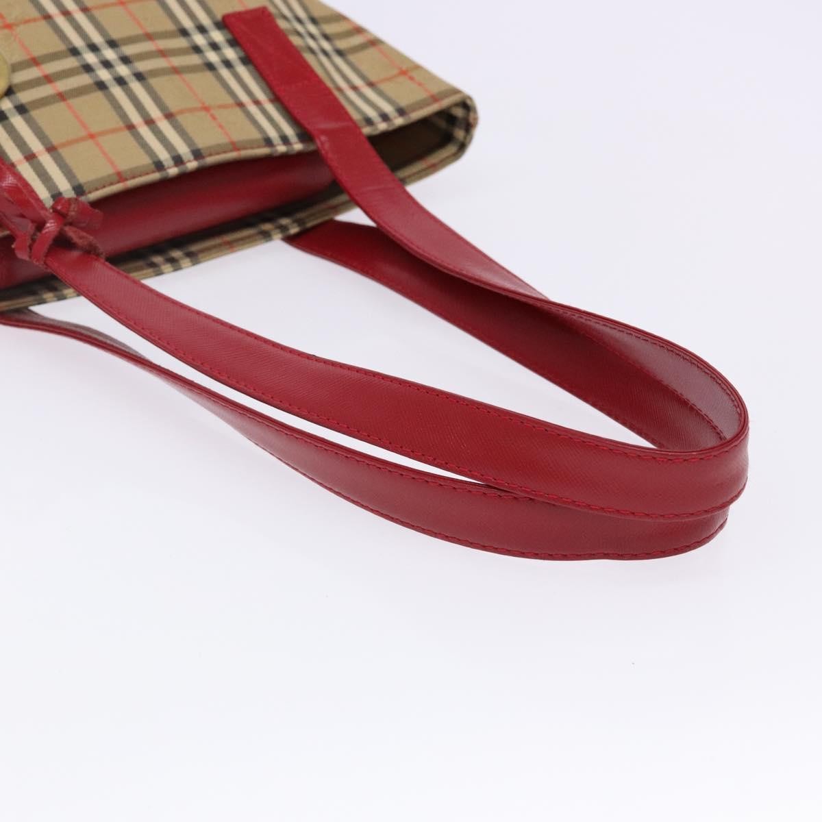 Burberry Nova Check Tote canvas check pattern, BEIGE, CANVAS, Tote bag