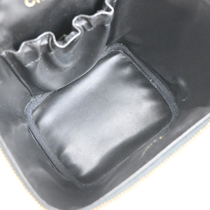 Chanel Vintage Timeless Vanity Case Caviar, BLACK, LEATHER, Handbag