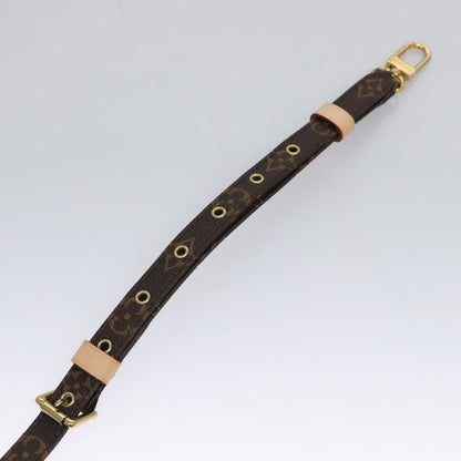 Louis Vuitton Adjustable Shoulder Strap Monogram Canvas, BROWN, CANVAS, Straps