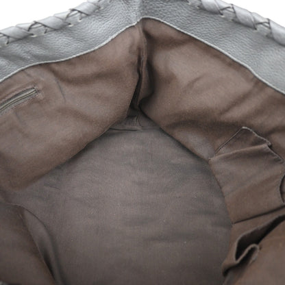 Gucci Bamboo Tassel Tote Leather, GRAY, LEATHER, Tote bag