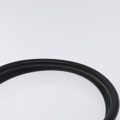 Salvatore Ferragamo Gancini handbag Nylon, BLACK, NYLON, Handbag