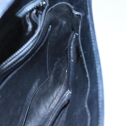 Gucci Vintage Shoulder Bag Leather, BLACK, LEATHER, Shoulder bag