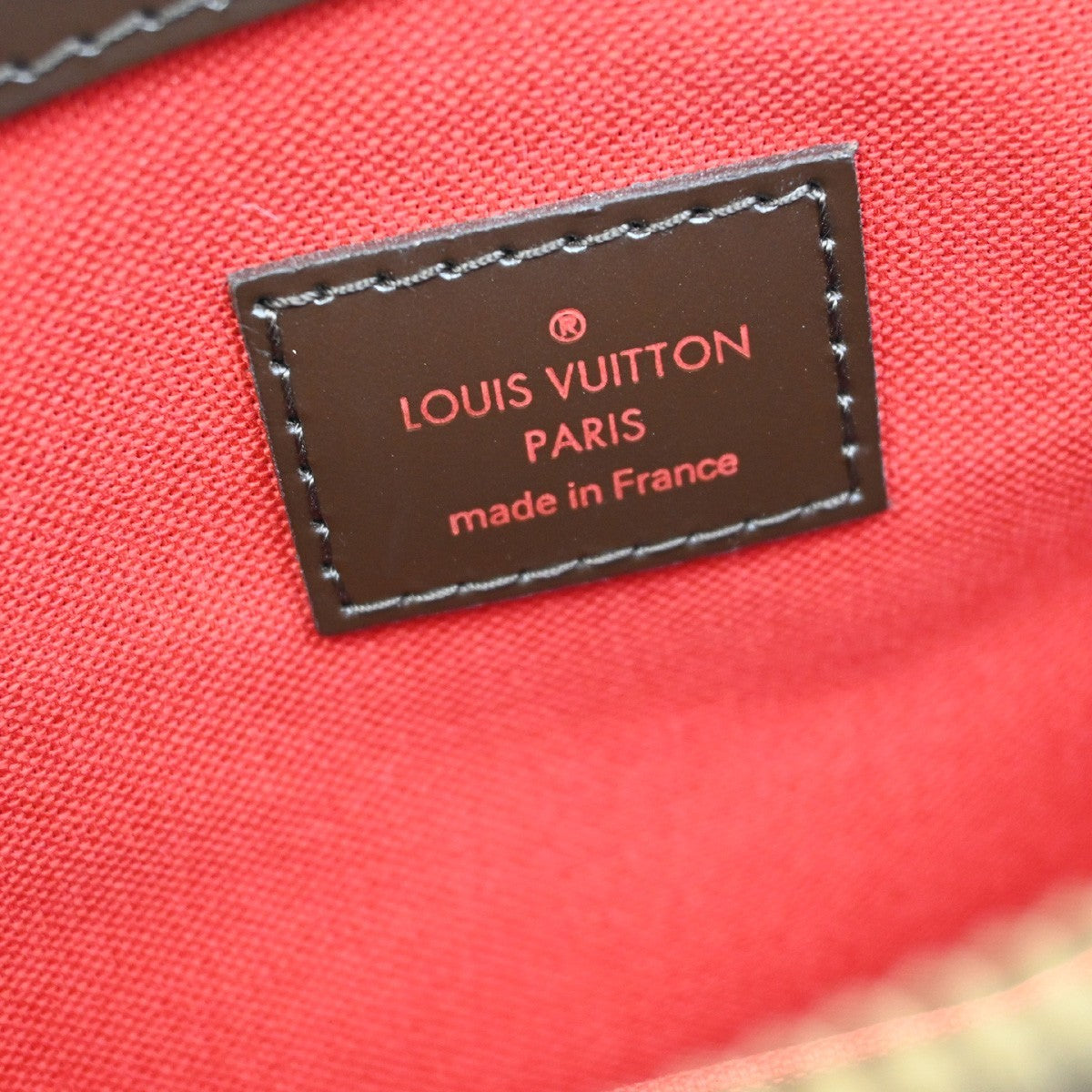 Louis Vuitton Verona Handbag Damier, BROWN, CANVAS, Shoulder bag