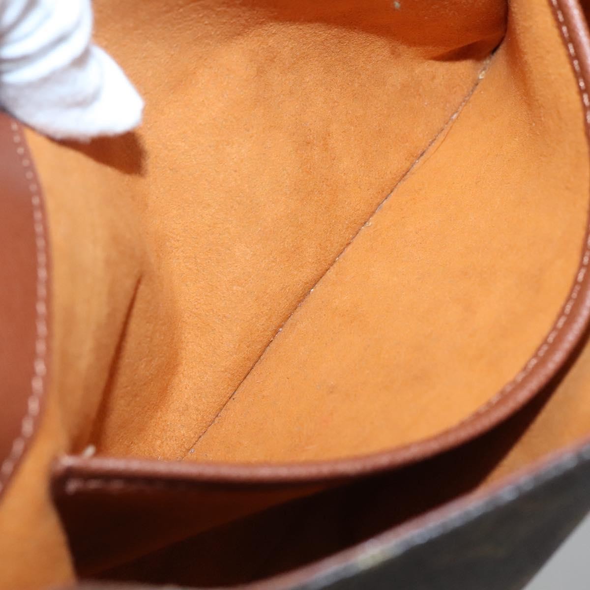 Louis Vuitton Musette Tango Handbag Monogram Canvas, BROWN, CANVAS, Handbag