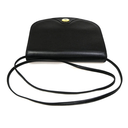 Christian Dior Vintage Honeycomb Flap Crossbody Bag Canvas and Leather, Black, PVC, Shoulder Bag