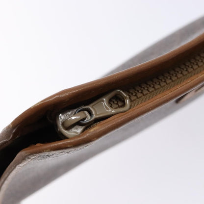 Celine Macadam Pochette Canvas and Leather, BROWN, CANVAS, Clutche & pouche