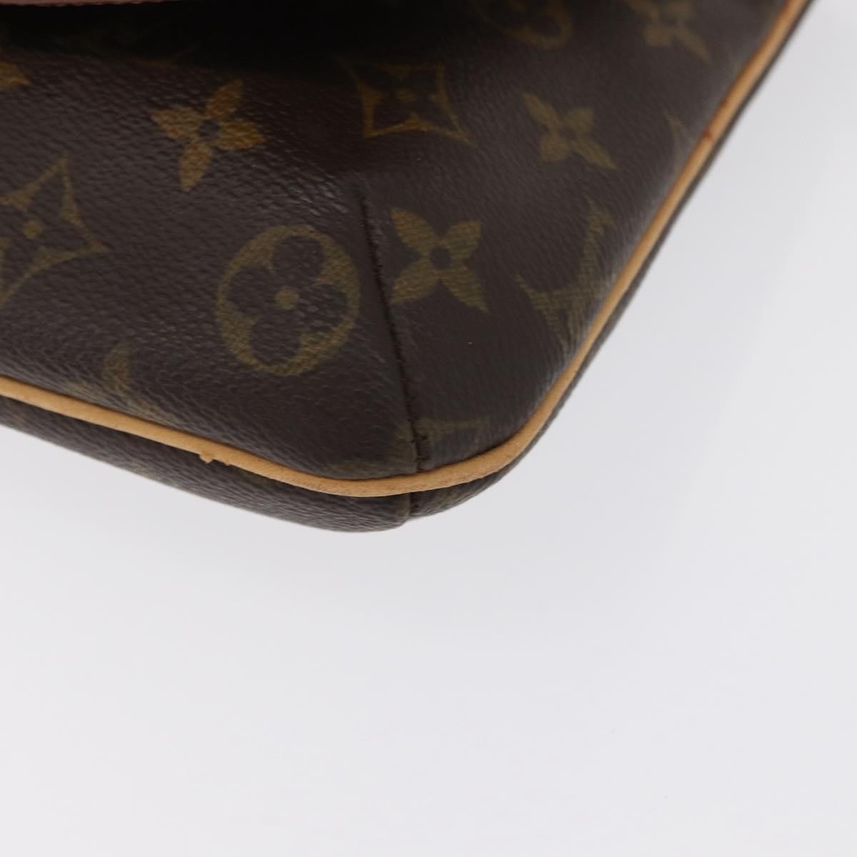 Louis Vuitton Musette Salsa Handbag Monogram Canvas, BROWN, CANVAS, Shoulder bag