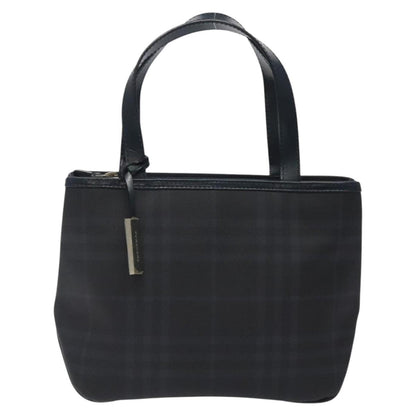 Burberry Nova Handbag Canvas, NAVY, PVC, Handbag