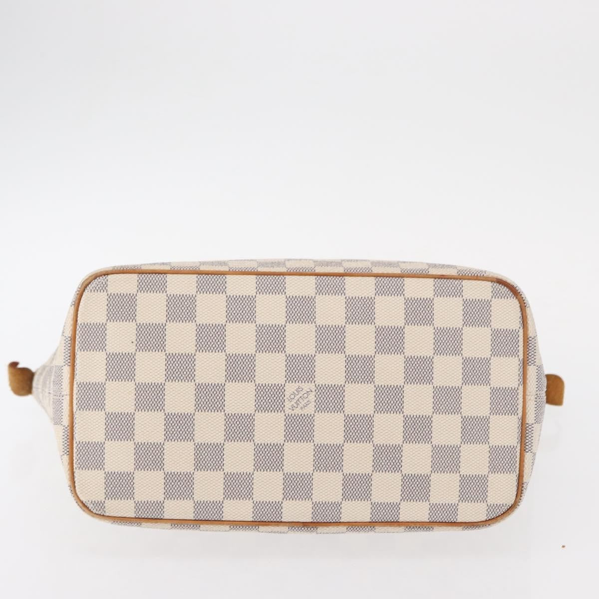 Louis Vuitton Saleya Handbag Damier, WHITE, CANVAS, Tote bag