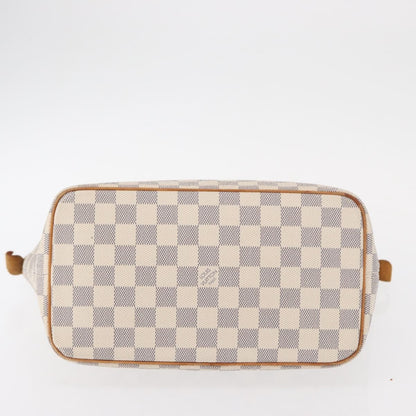 Louis Vuitton Saleya Handbag Damier, WHITE, CANVAS, Tote bag