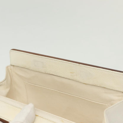 Chanel Vintage Wood Chain CC Tote Leather, RED, LEATHER, Shoulder bag