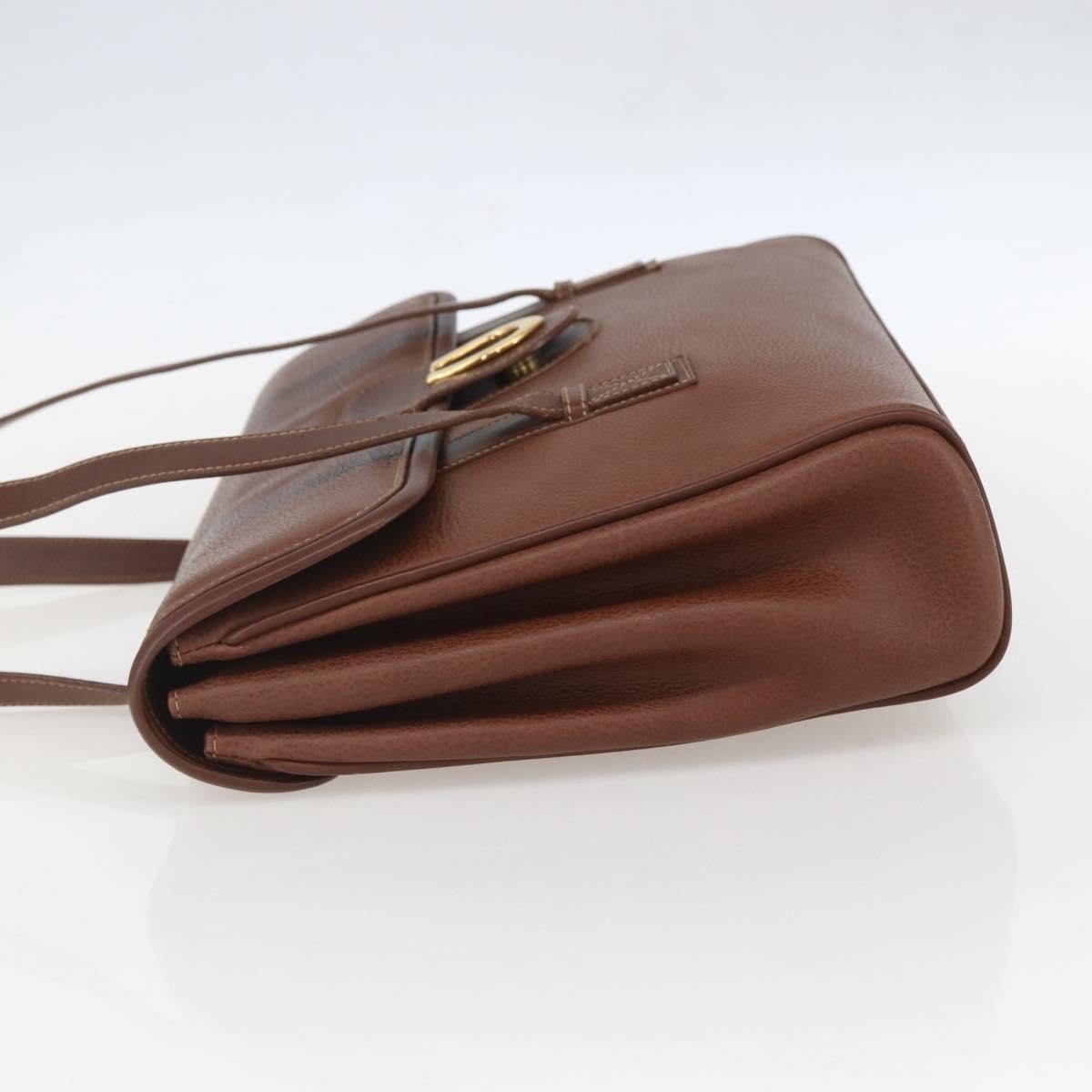 Gucci Vintage tote Leather, BROWN, LEATHER, Tote bag