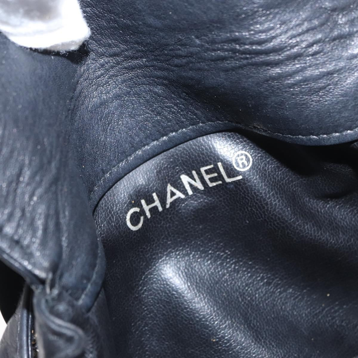 Chanel Chain Envelope Belt Bag Quilted Calfskin, BLACK, LEATHER, Clutche & pouche