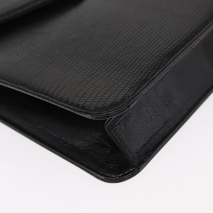 Saint Laurent Vintage Shoulder Bag Leather, BLACK, LEATHER, Shoulder bag