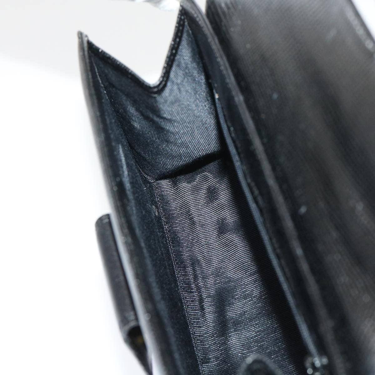 Givenchy Vintage Handbag Leather, BLACK, LEATHER, Handbag