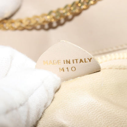 Celine Shoulder Bag Leather, BEIGE, LEATHER, Shoulder bag