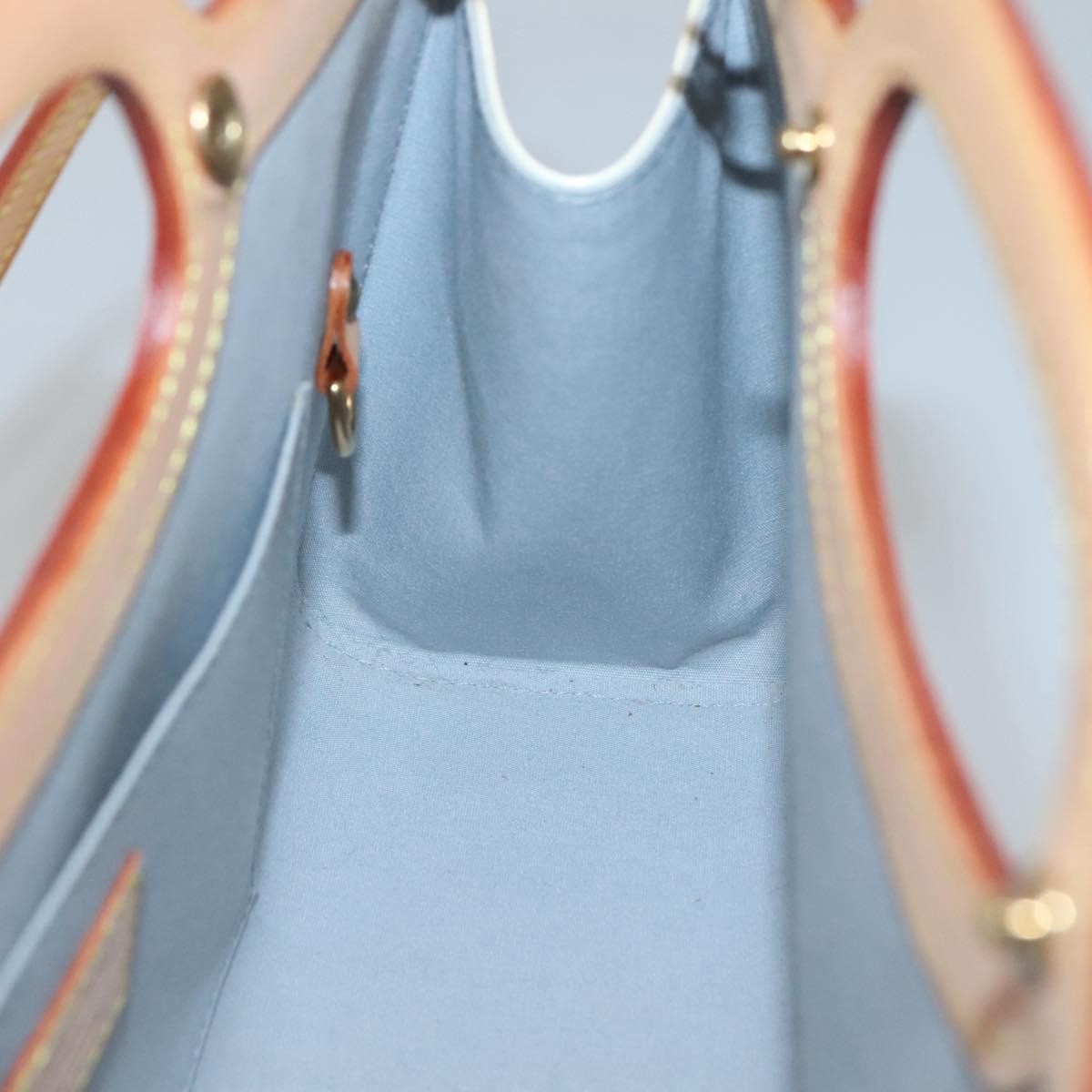 Louis Vuitton Roxbury Drive Handbag Monogram Vernis, BEIGE, PATENT_LEATHER, Handbag