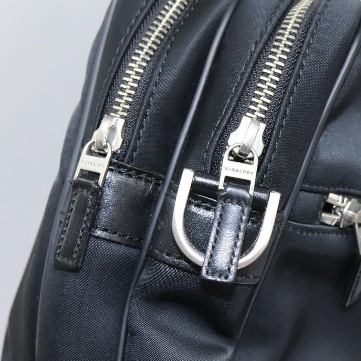 Burberry Black Label Business Bag Nylon, BLACK, NYLON, Briefcase