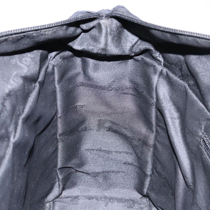 Salvatore Ferragamo Vintage Handbag Canvas, BLACK, CANVAS, Handbag